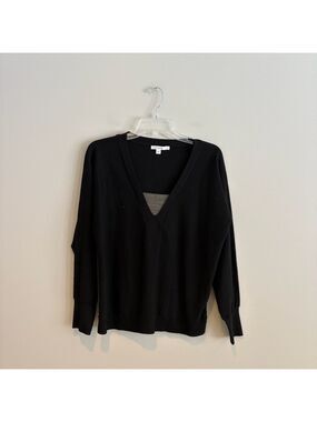 Chico's Classic Black V-Neck Sweater